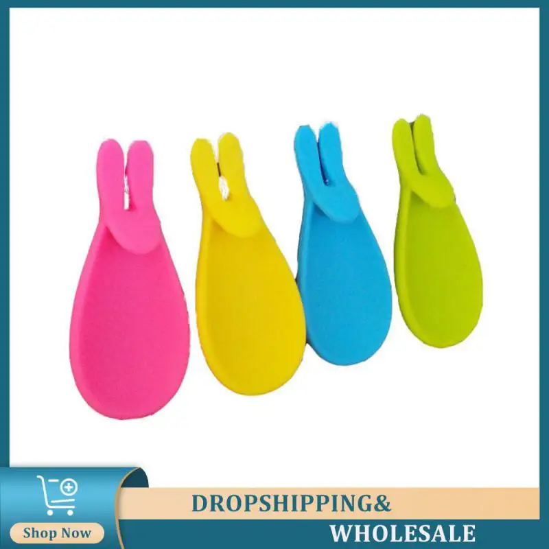 Cup Tea Clips Gift Pot Decoration Cute Rabbit Shape Useful Random Color Tea Accessories Tea Bag Holder Reusable Wineglass Label