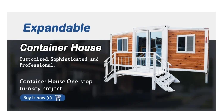 20/40ft Prefabricated Homes Portable Folding House Expandable Container House Office Building Prefab For Sale