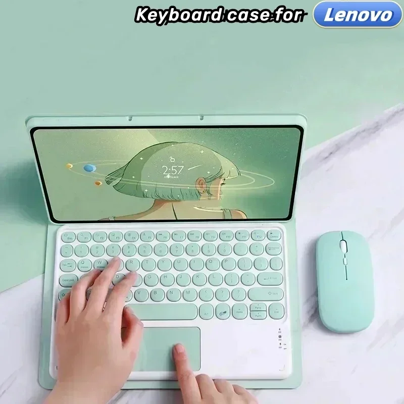 Keyboard case For Lenovo Tab P11 Plus 11 Pro 11.5 Xiaoxin Pad M10 Plus 3rd 10.6 P11 2nd Gen 11.5  Keyboard Cover funda