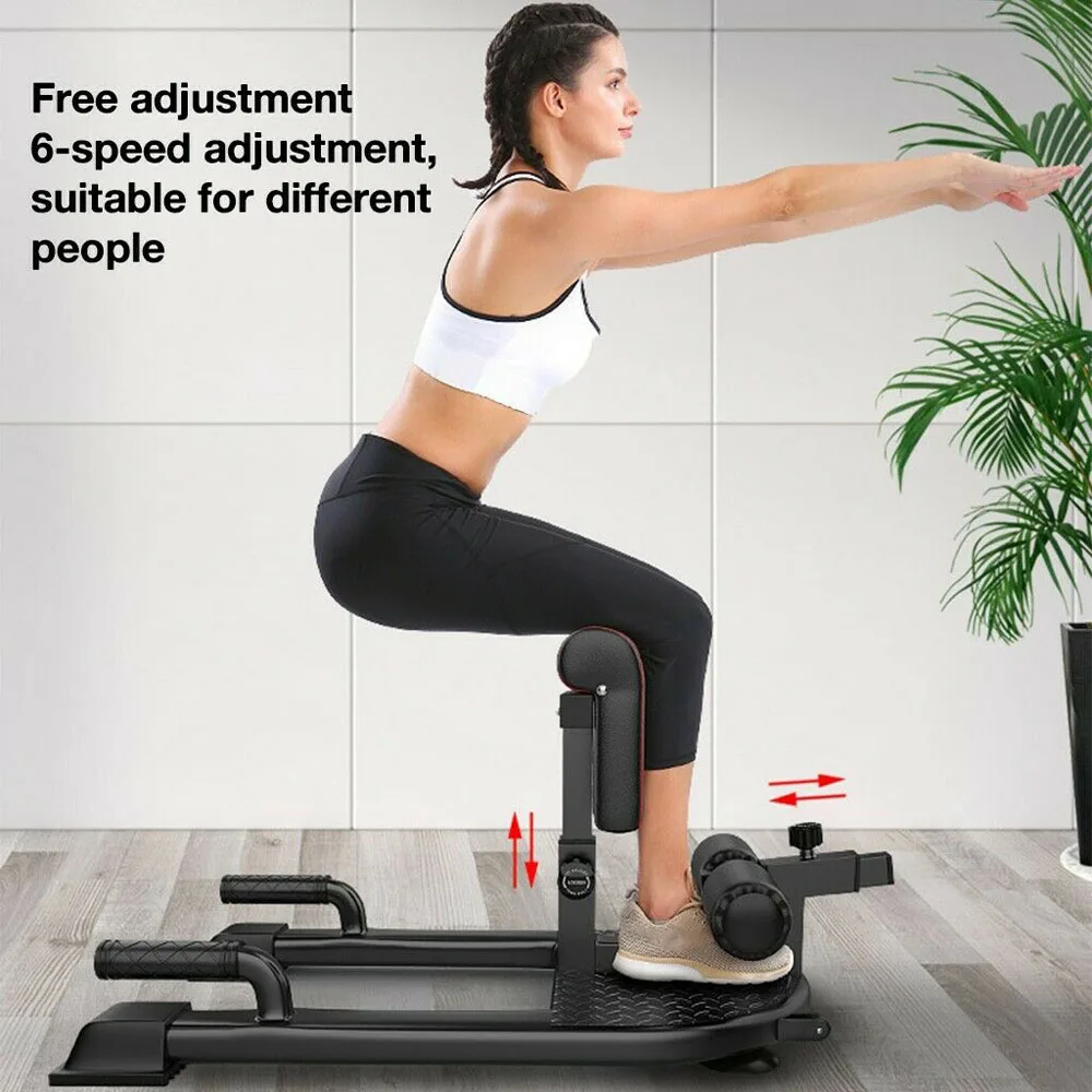 Premium 8 in 1 Home Sissy Squat Assist Machine