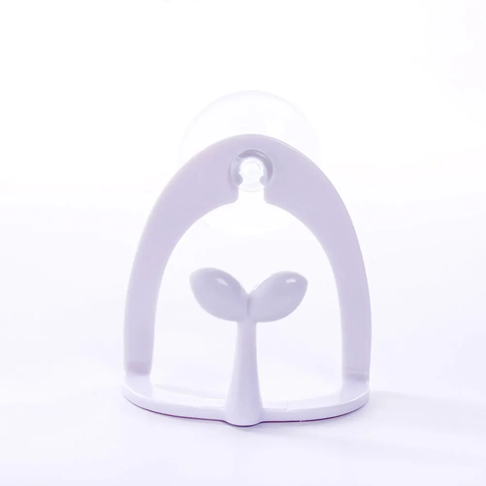 

3Pcs Sucked Type Storage Holder Plastic Kitchen Bathroom Sponge Rack Scouring Pad Drain Rack Clear Countertop Sponge Holder