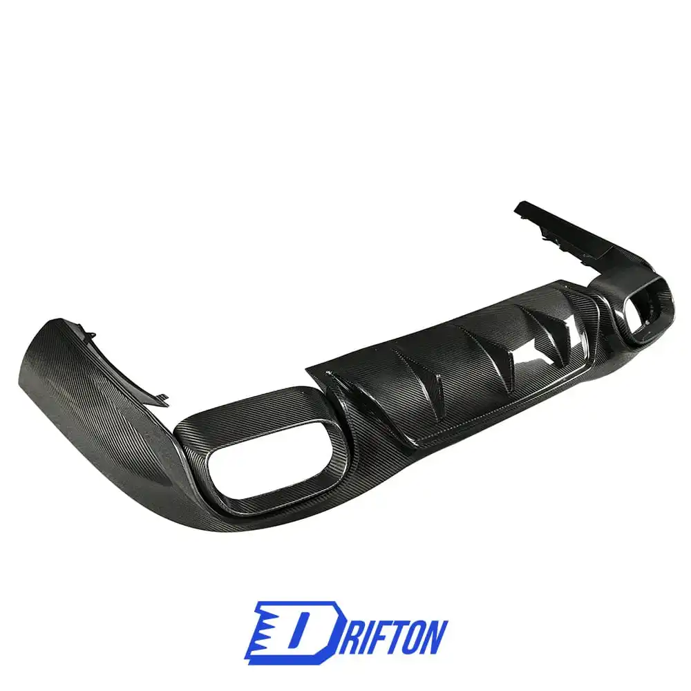 Brabu Style Rear Diffuser for Mercedes Benz AMG GT53 Dry Carbon Fiber Bodykit