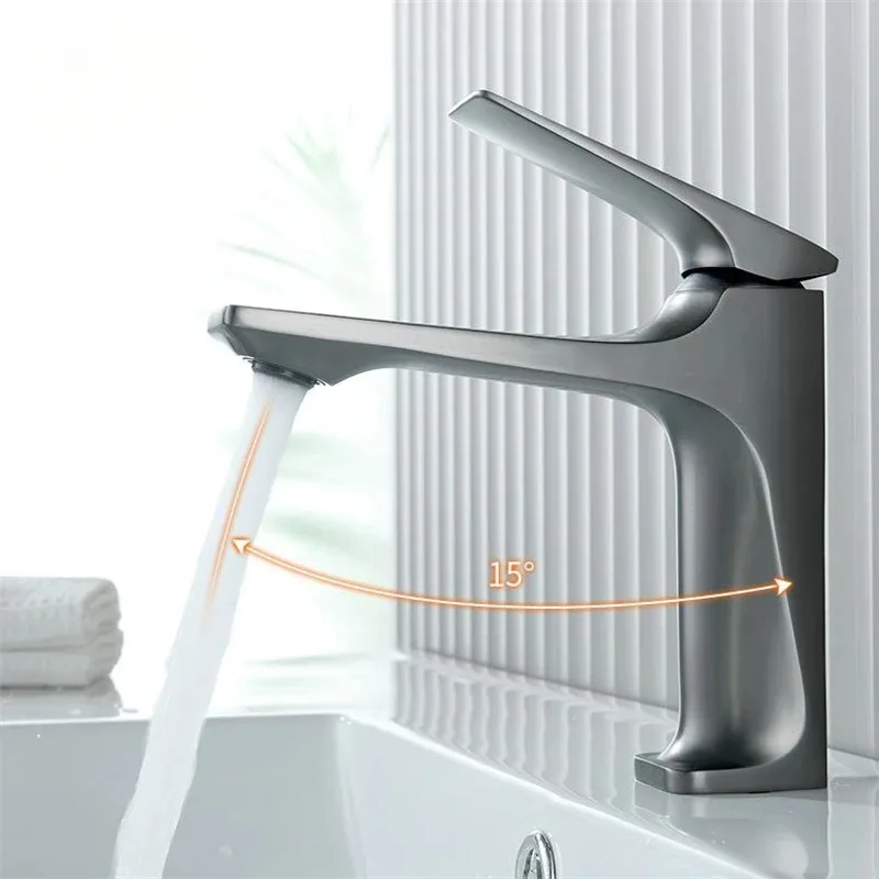 Wash Basin Faucet Bathroom Hot And Cold Single Hole Hand Wash Basin Sink Bathroom Washbasin Basin Faucet Tap Hot And Cold Mixer