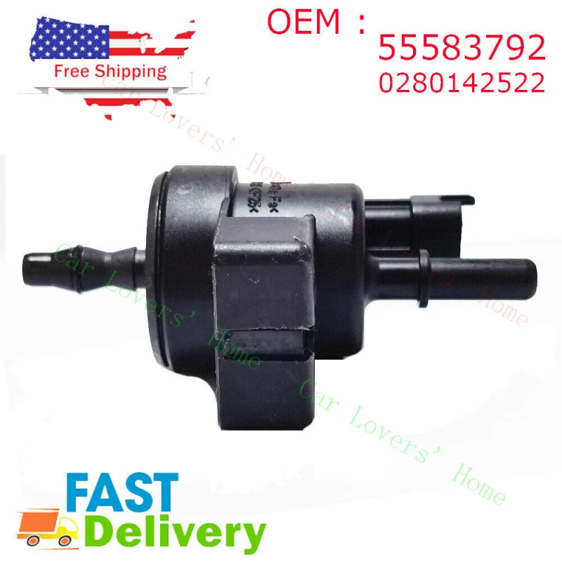 

A+ OEM 0280142522 Vapor Canister Purge Solenoid Valve For Opel Insignia 1.6 NEW