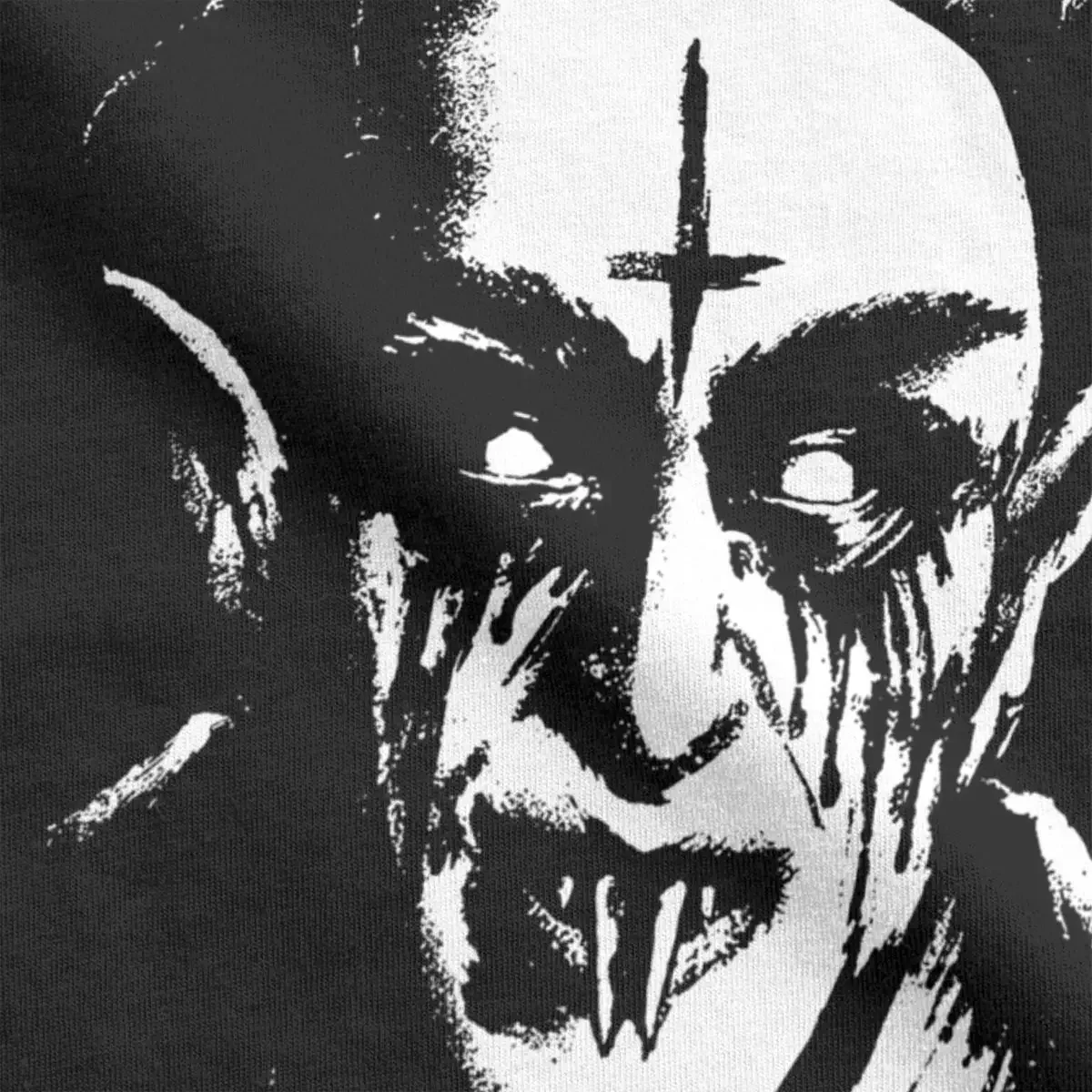 Black Metal Nosferatu Men\'s T Shirts Fashion Tees Short Sleeve Round Neck T-Shirt 100% Cotton Gift Idea Clothes