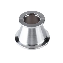 KF10 KF16 KF25 KF40 KF50 KF Vacuum Clamp Redcuer Connector SUS 304 Stainless Steel Sanitarry Pipe Fitting Coupler Homebrew