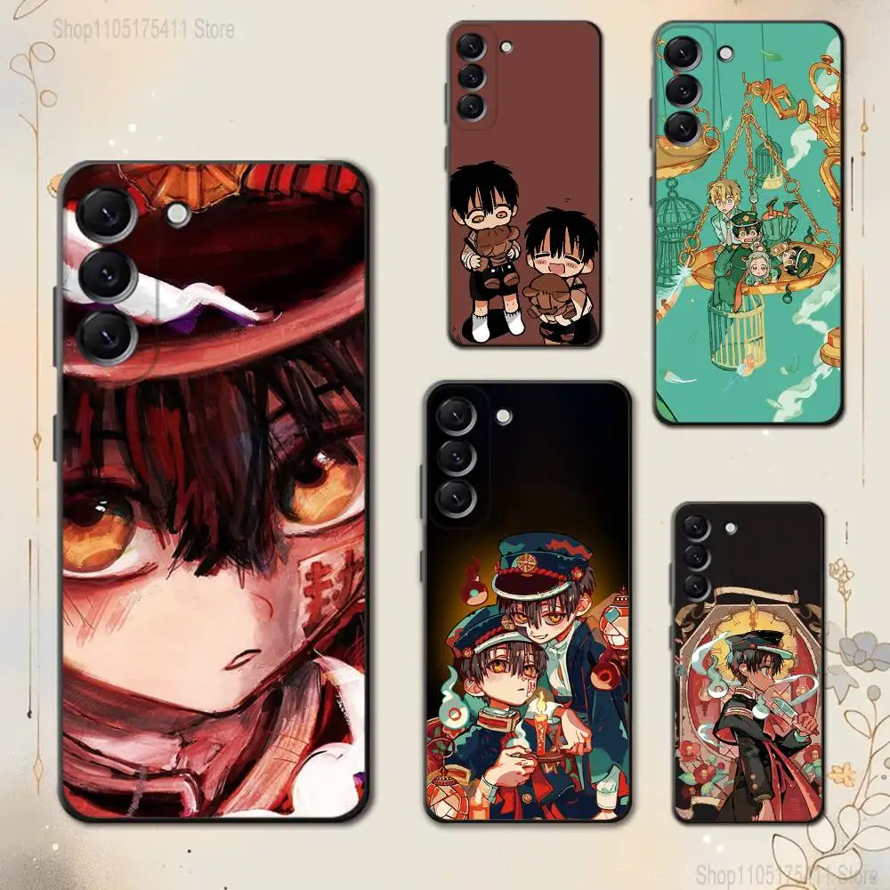 

Hanako Kun Yashiro Anime Phone Case For Samsung Galaxy A 73,72,51,53,52,71,22,5G,Note,J7,8,9 Soft Black Cover