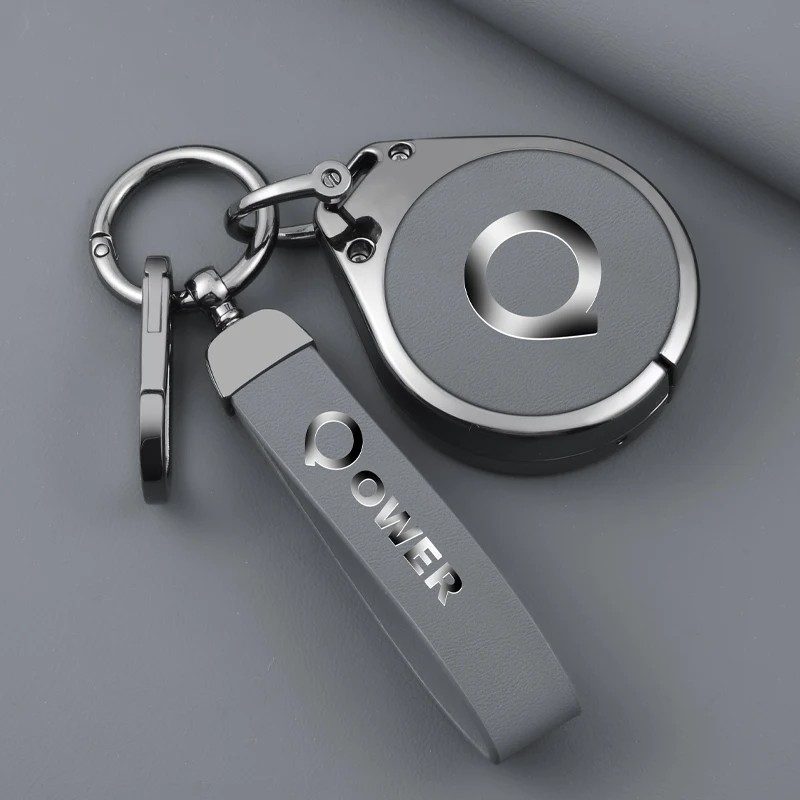 

Для Great Wall Cannon Orshanhai POER Truck GWM P Series Pickup 2023, чехол для ключей из цинкового сплава, кожаный чехол для ключей от автомобиля