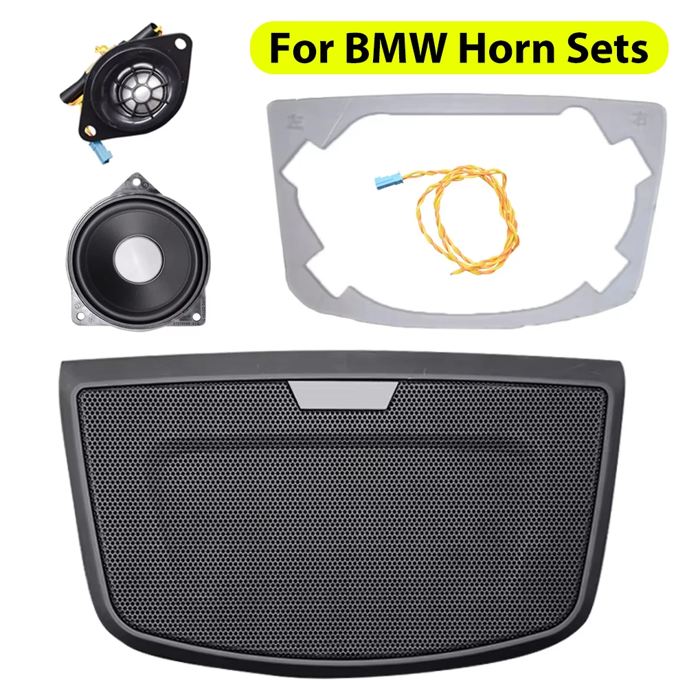 

For BMW Center Console Speaker Cover Kit For BMW F30 F31 F32 F34 3GT 3 4 Series Dashboard Loudspeaker Midrange Speakers Tweeter