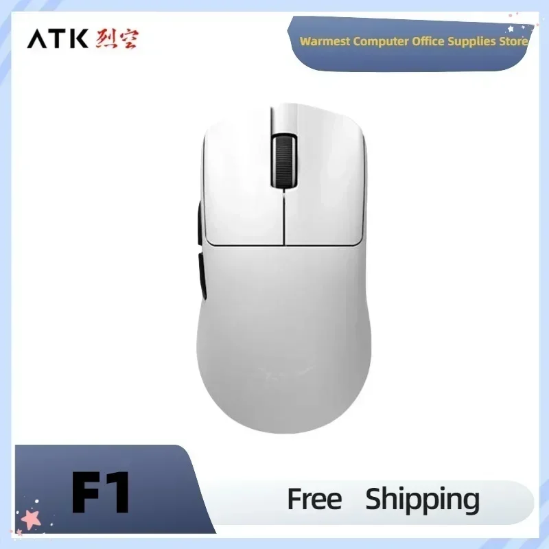 

VGN ATK Blazing Sky Беспроводная Bluetooth двухрежимная мышь F1 PAW3950 Датчик 30000 точек на дюйм 8K FPS Легкая игровая мышь Gamer Office