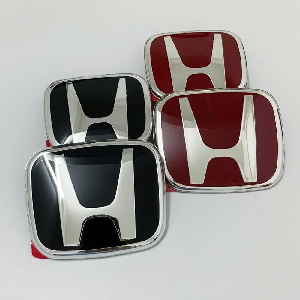 1 قطعة لهوندا صالح مدينة أكورد صالح VEZEL HRV أوديسي H شعار شارة غطاء السيارة شواء الخلفي الجذع عجلة القيادة شعار الملحقات