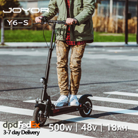 JOYOR Y6-S Electric Scooter for Adults 500W E-scooter with 48V 18Ah Lithium Battery 25km/h