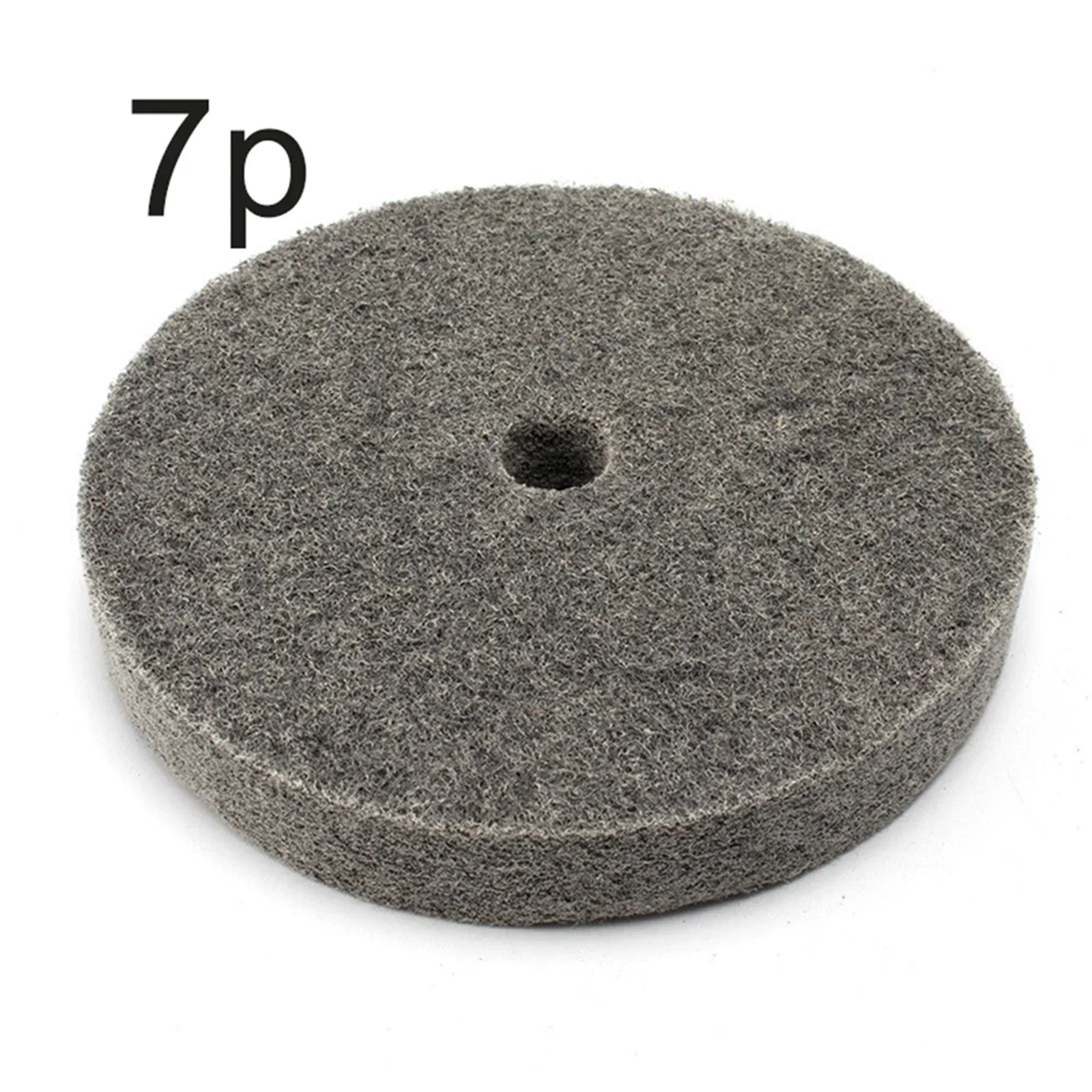 Abrasive Tool DIY Projects Fiber Polishing Wheel 6inch Disc Anti-high Temperature Efficient Good Sand Grain Effect