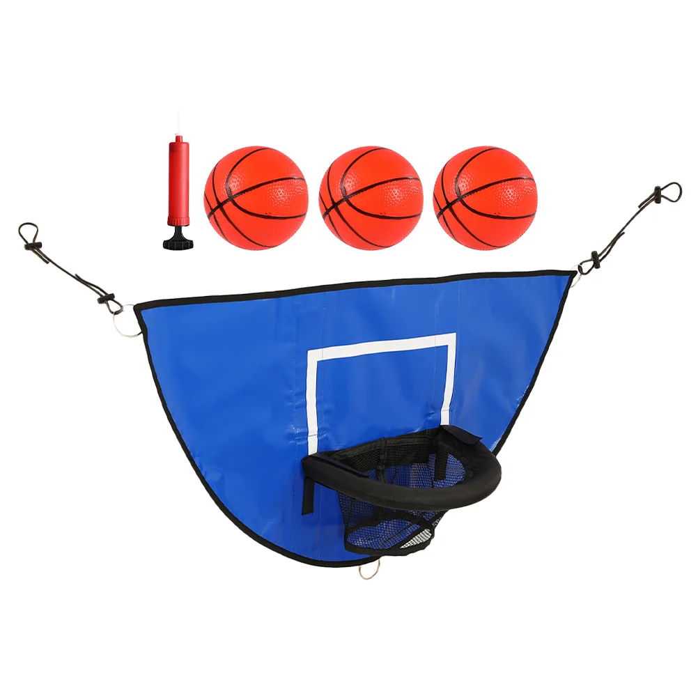 

Basketball Rack for Trampoline Stand Drainage Frames Indoor Hoop Pvc Child Kids