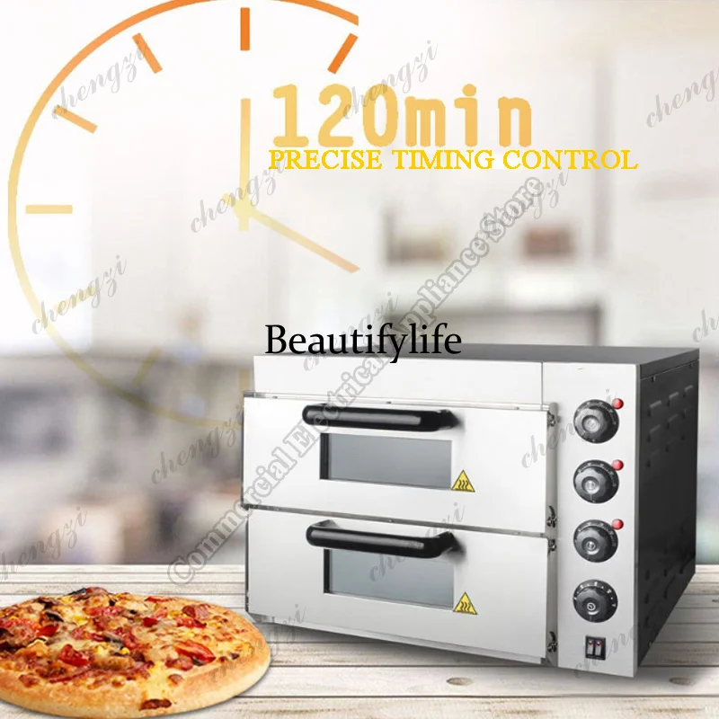 A81 Double-Layer Electric Oven Multifunctional Cake Pizza Oven
