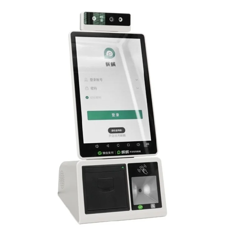 أفضل مبيعات سطح المكتب 10.1 بوصة تعمل باللمس الكل في واحد نظام كشك الدفع Pos