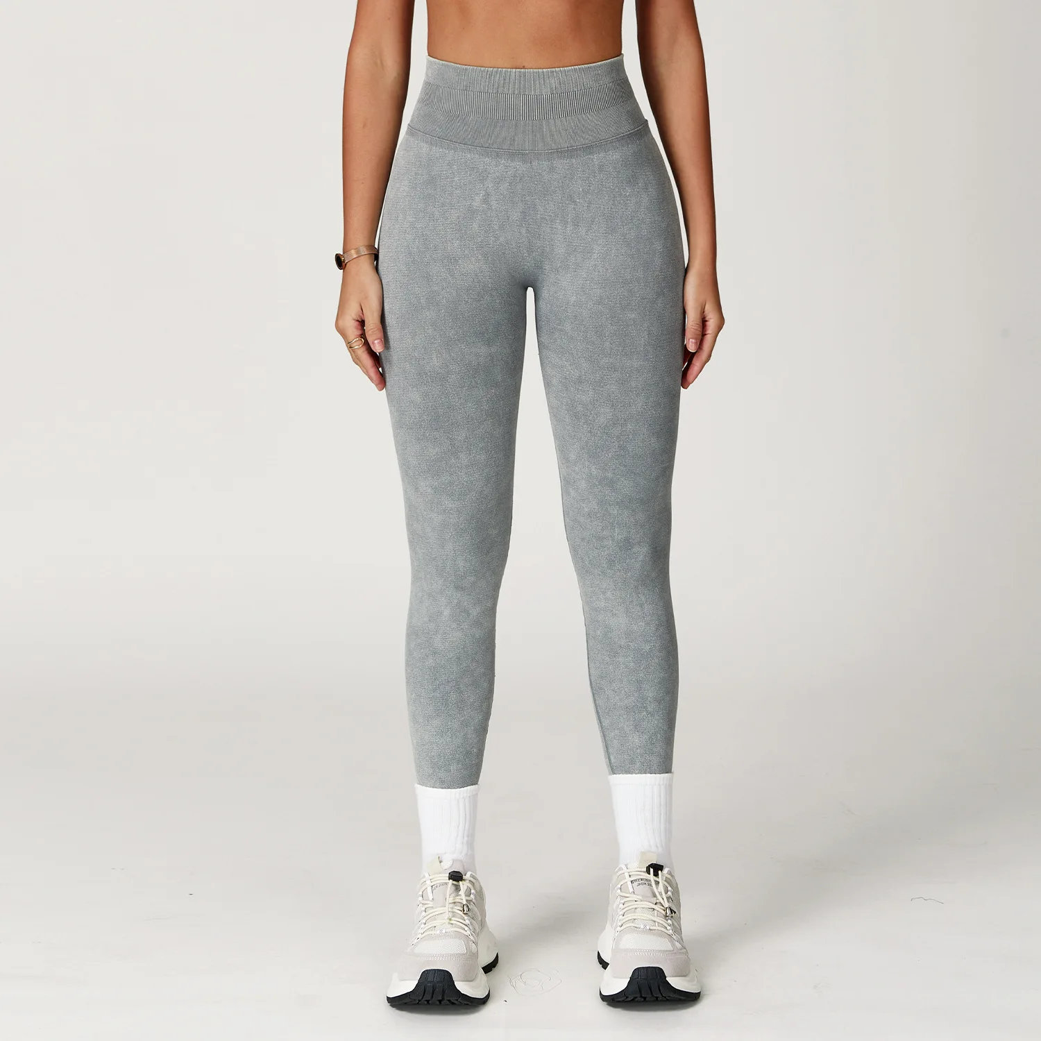 Yoga broeken sportleggings dames naadloze sport yoga broek hoge taille geribbelde gymkleding fitness workout kleding scrunch bum tights