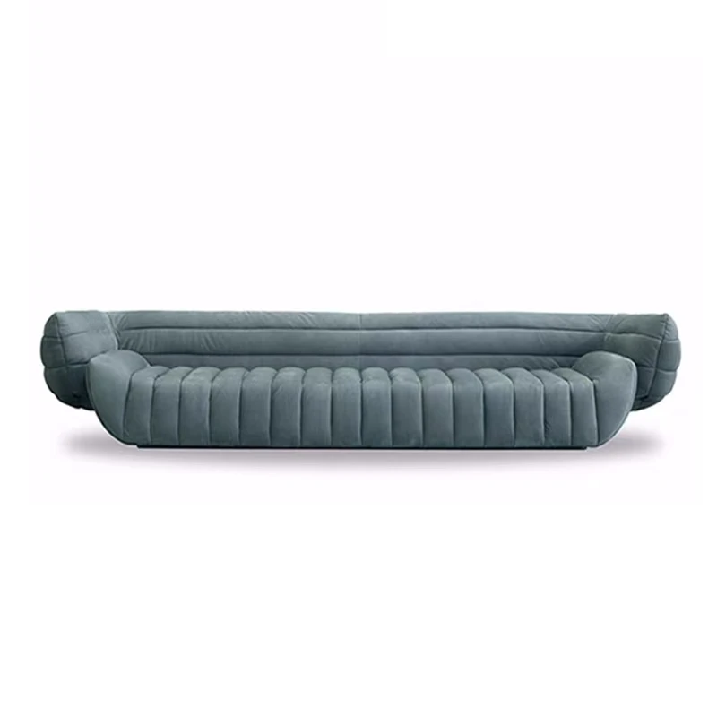 

ey-Italian Grey or Green Modern Three Seat Fabric Sofa#