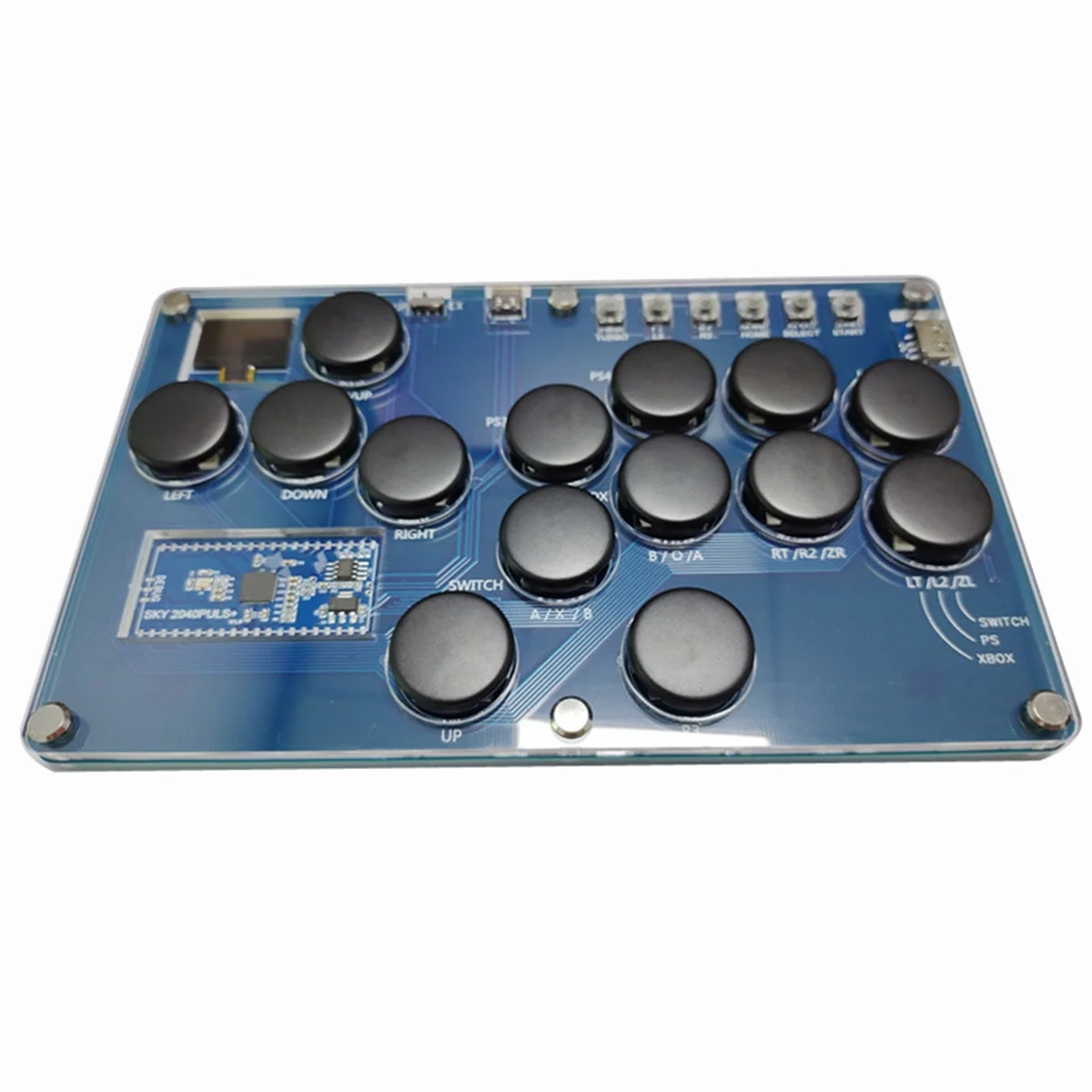 14Key Joystick Hitbox Keyboard Arcade Stick Controller for PS4/PS3/Switch/Steam Arcade Hitbox Controller Fight Sticks C