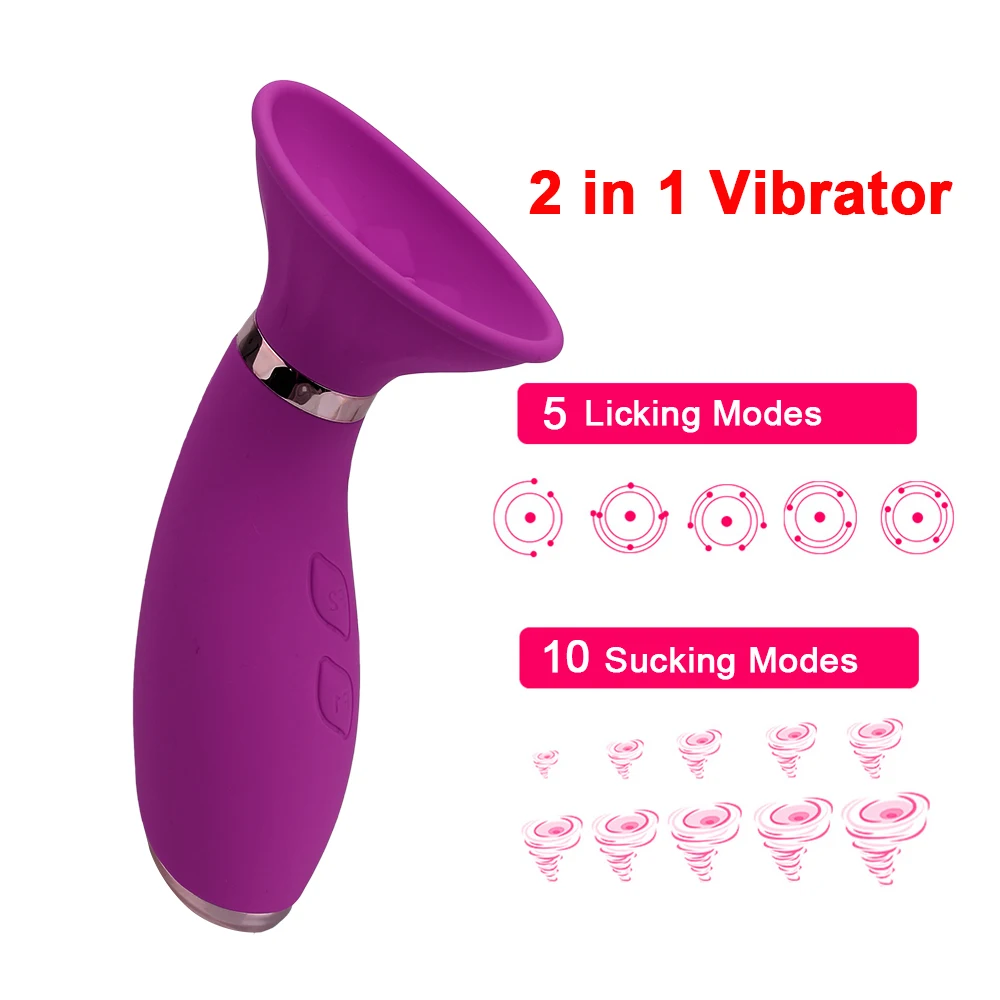 Sex Shop-masturbadores femeninos, Juguetes sexuales, vibrador de succión de pezones, lengua, lamer, estimulador de clítoris vibratorio