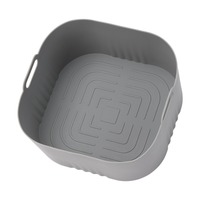 17cm Silicone Baking Tray Air Fryer Mold Non Stick Bakeware Cake Pan for Philips HD9200 HD9252 HD9255 Accessories Loaf Pan