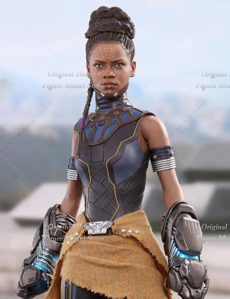 HOTTOYS HT MMS501 1/6 Scale Female Soldier Black Panther Sister Shuri Princess Full Set 12-inch Action Figure Model Gifts