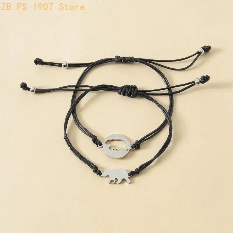 Bear Matching Bracelets Gift for Mom Daughter Grandma and Granddaughter 55KA