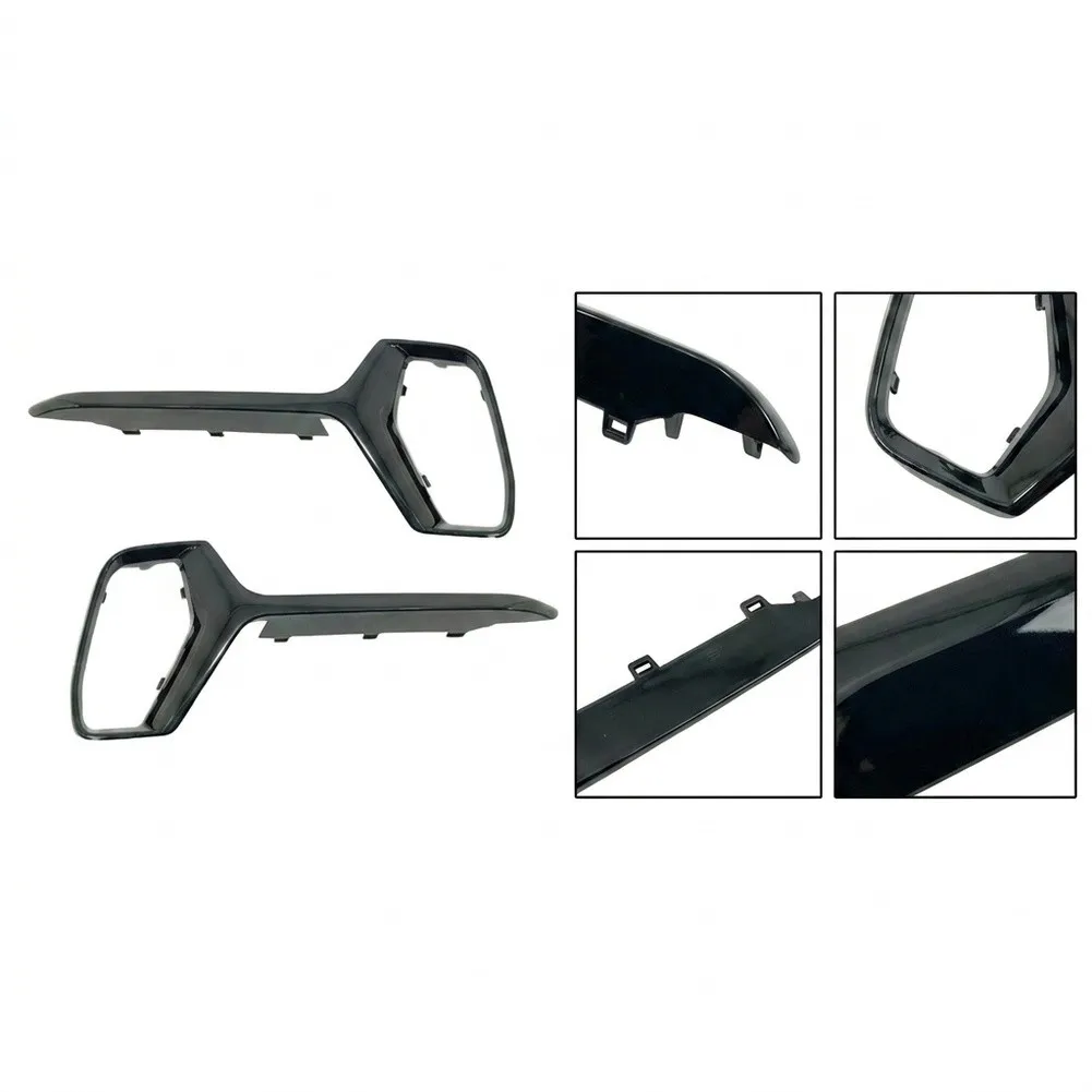 Fog Light Frame Trim 31690313 31690311 Left Right Plastic Bezel Cover For Volvo 2016 Sport Car Front Bumper Lamp Housing