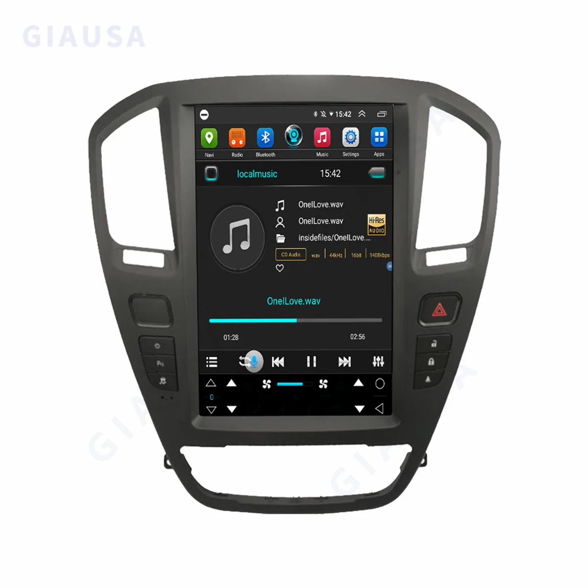 For Opel Insignia Android 12 Tesla Screen Car Radio Head-unit GPS Navigation Player 2009-2013 Carplay CD300 CD400 Regal Vauxhall