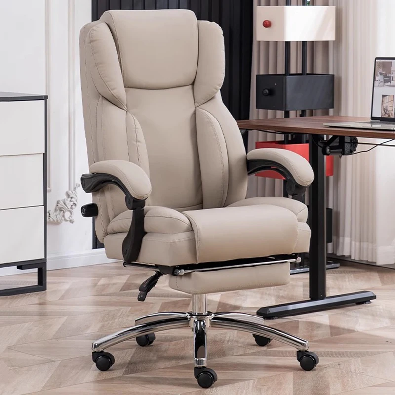 

Recliner Study Office Chair Lazy Designer Luxury Mobile Nordic Office Chair Conference Reading Bedroom Stoel Trendy Furniture