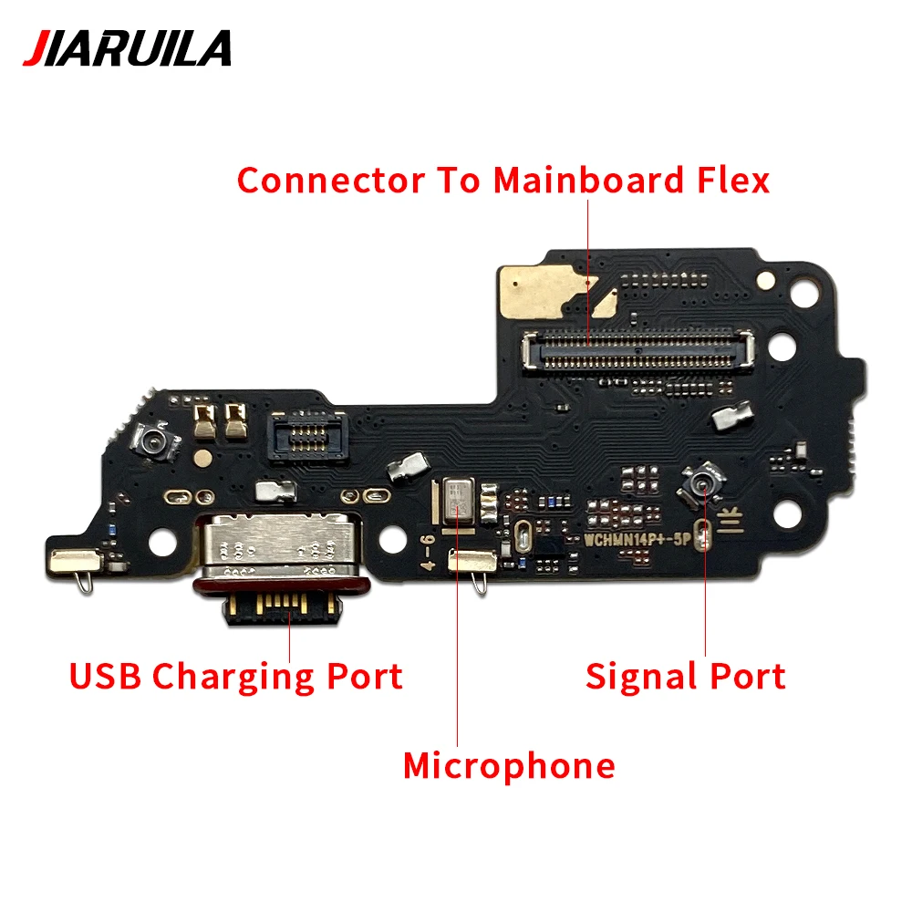 

10Pcs USB Charge Port Jack Dock Connector Charging Board For Xiaomi Redmi Note 14 Pro 4G 5G / For Redmi Note 14 Pro Plus Flex