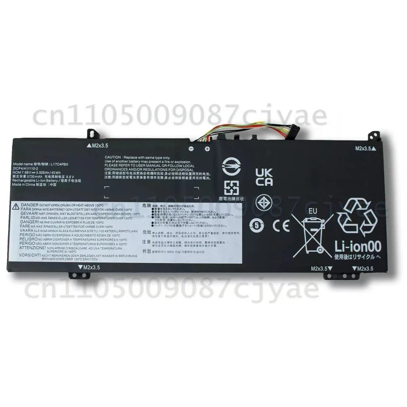 Powercell Safe Stable L17C4PB0 Laptop Battery for Lenovo Xiaoxin Air 14 15 14ARR 15IKBR 15ARR