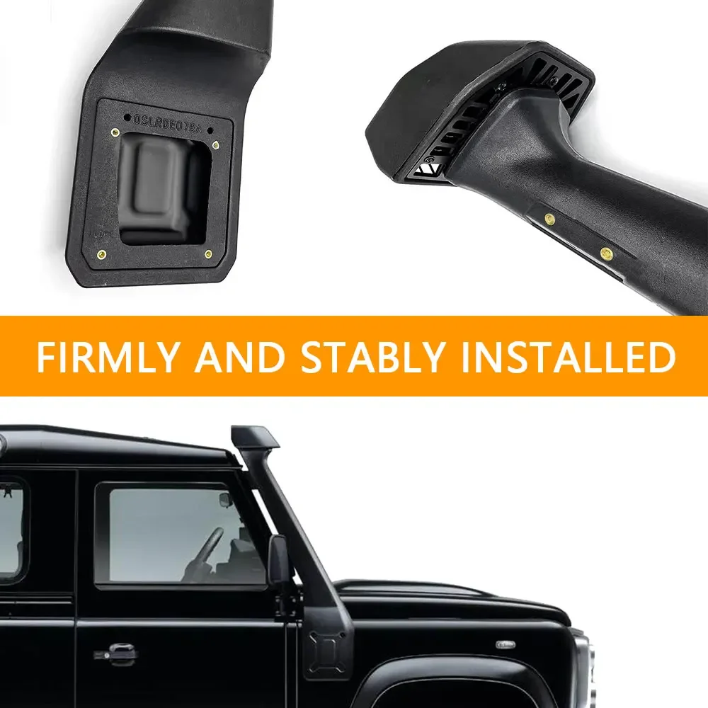 

Hot Sale High Strength 4X4 Off Road Auto Body Kit Sun Resistance Snorkel Air Intake For Land Rover Defender 90 110 Old