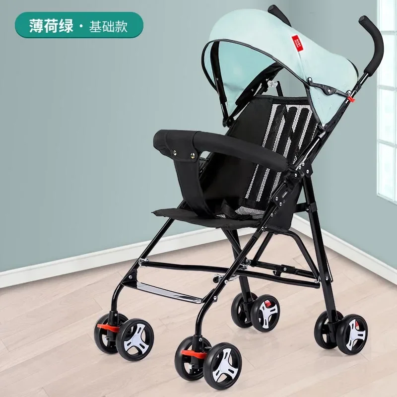 

Wholesale Baby Strollers Ultra Lightweight Portable Children's Baby Bb Umbrella Cart Milk Powder Store Gift Baby Strollers