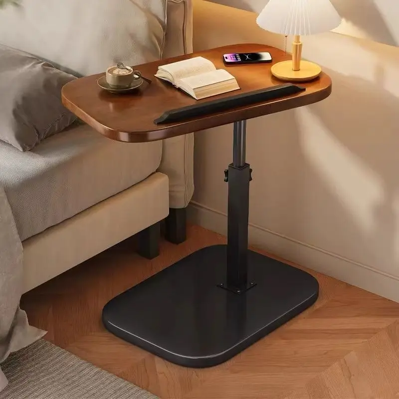 

2025 Foldable Adjustable Height Movable Coffee Dormitory Home Use Leisure Bedside Sofa Side Table Small Table Office Furniture