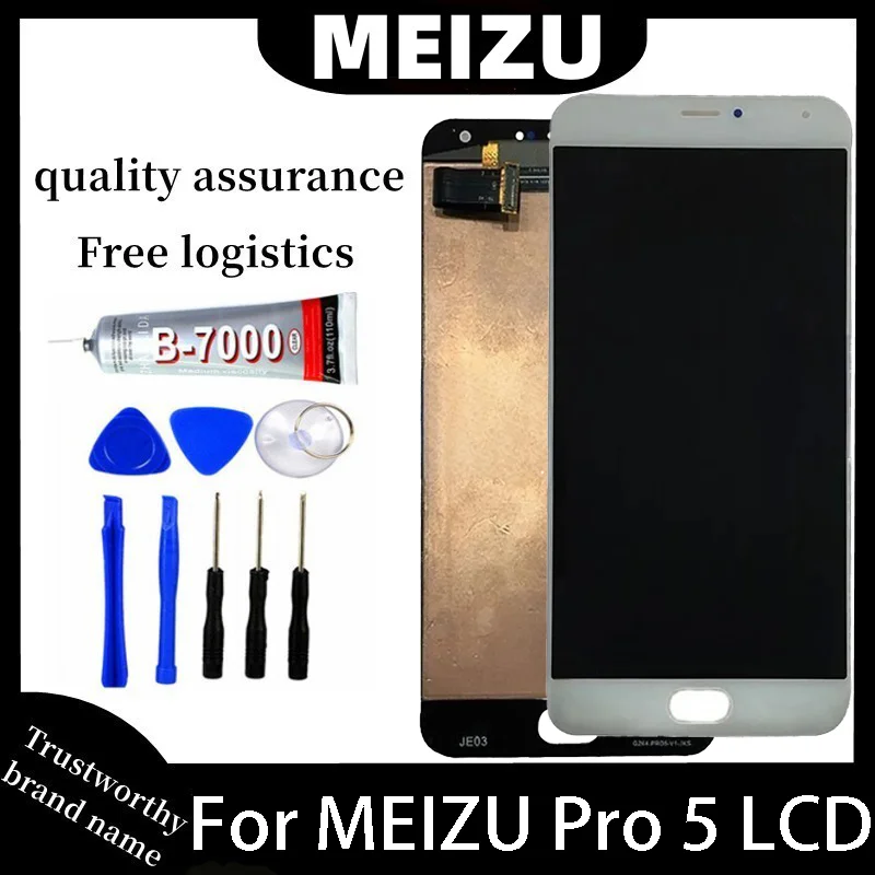 

100% Tested 5.7” For MEIZU Pro 5 LCD Display Touch Screen Digitizer Assembly Replacement For MEIZU Pro5 LCD Screen With Frame