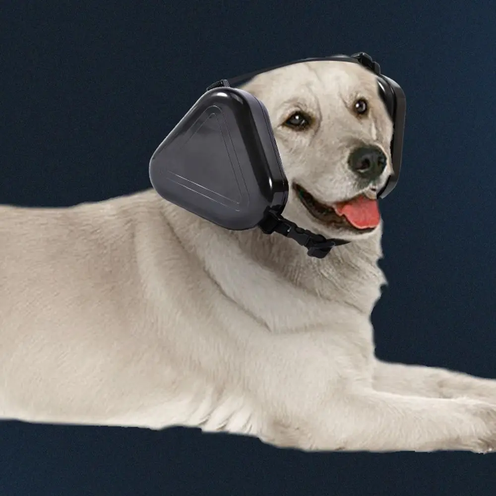 Head-worn Pet Earmuffs Hearing Protection Adjustable Dog Ear Cover Anti-noise Easy To Wear Dog Noise Cancelling Headphones