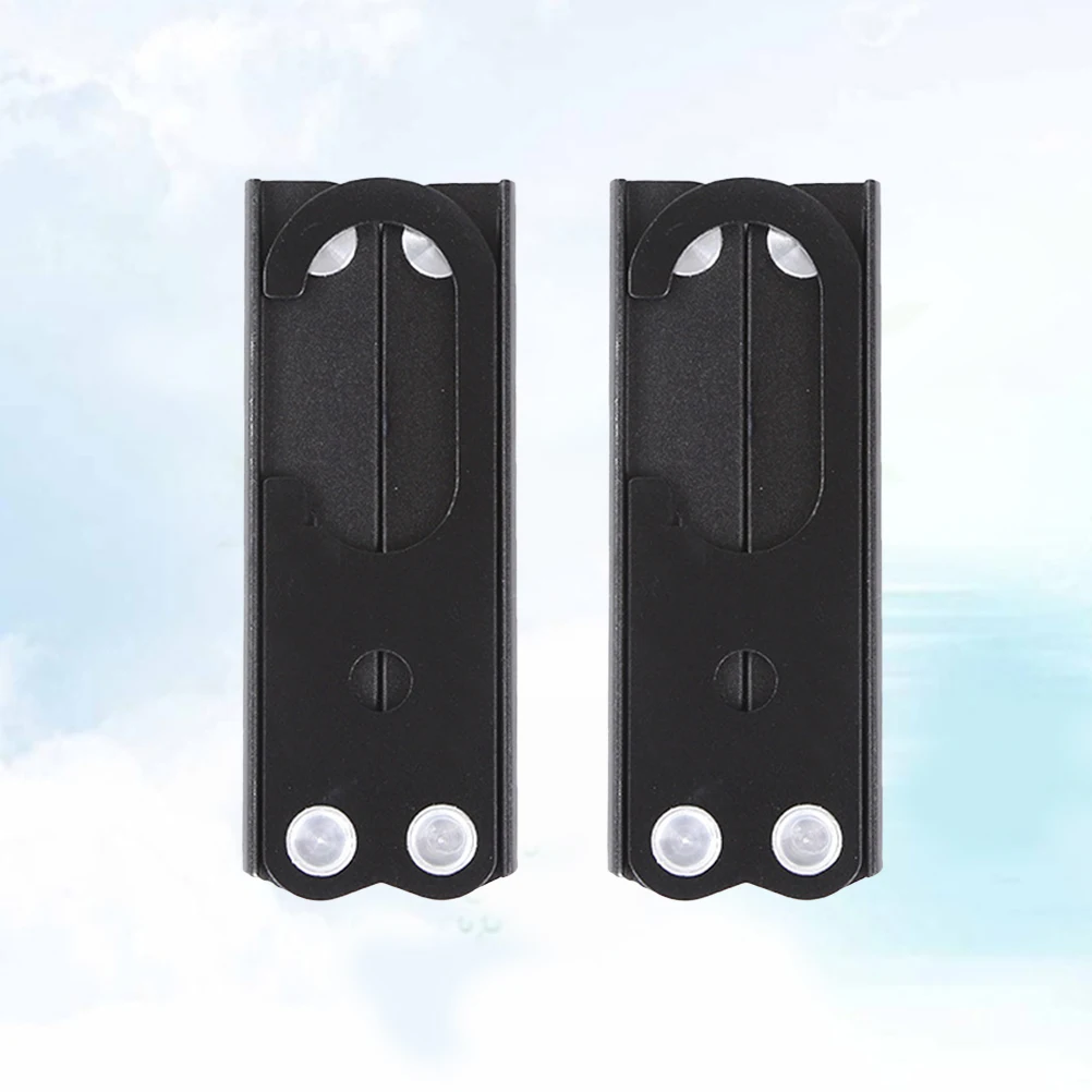 

2 Pcs Folding Hanger Dryer Laundry Racks for Drying Clothes Portable Hangers with Clips Clothesline Travel