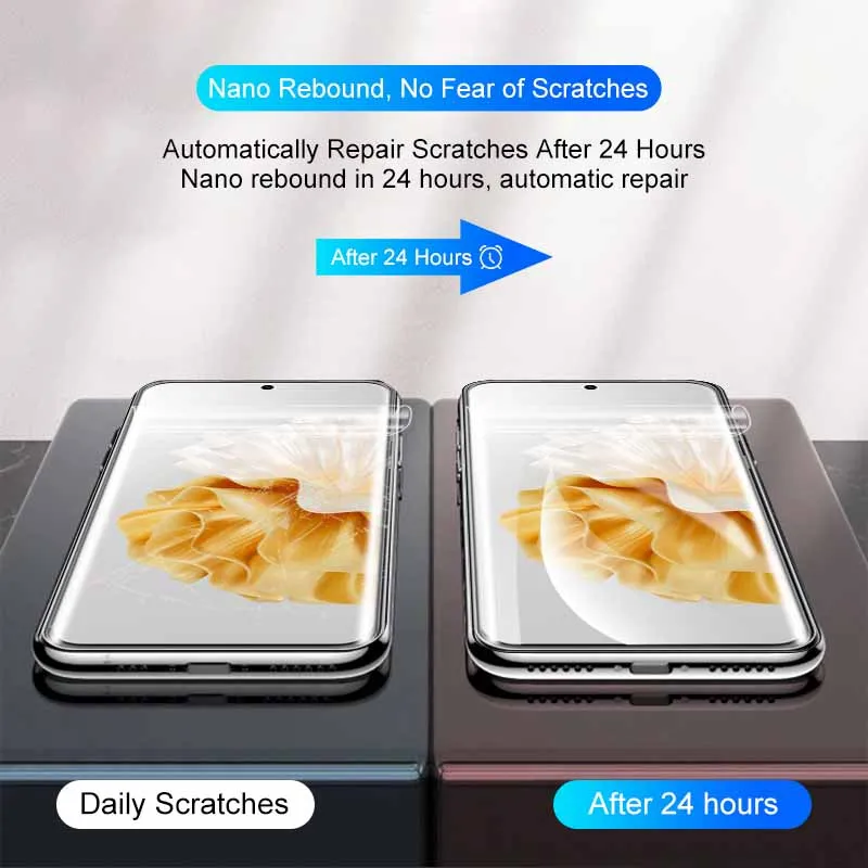 6in1 Frente Voltar Hidrogel Film Para Huawei P60 Pro Camera Screen Protector HuaweiP60 Art hauwei p60art P60Pro proteger filme Capa