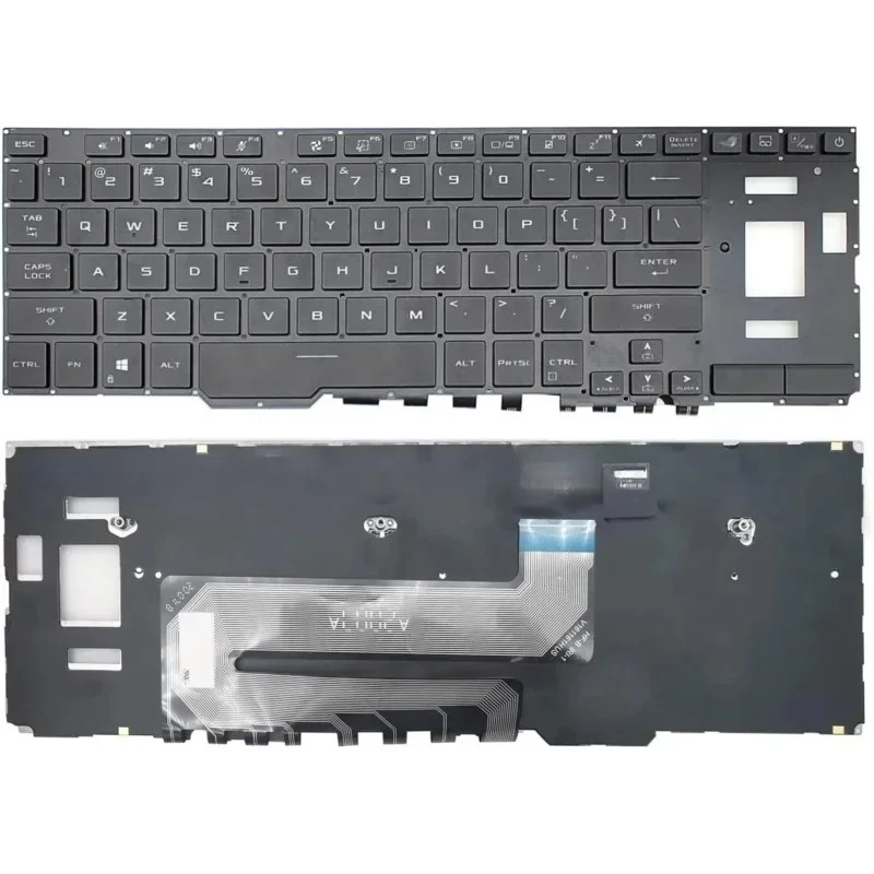 For Asus ROG Zephyrus Duo 15 GX550LX GX551QS GX551QM GX551QR US Backlit Keyboard