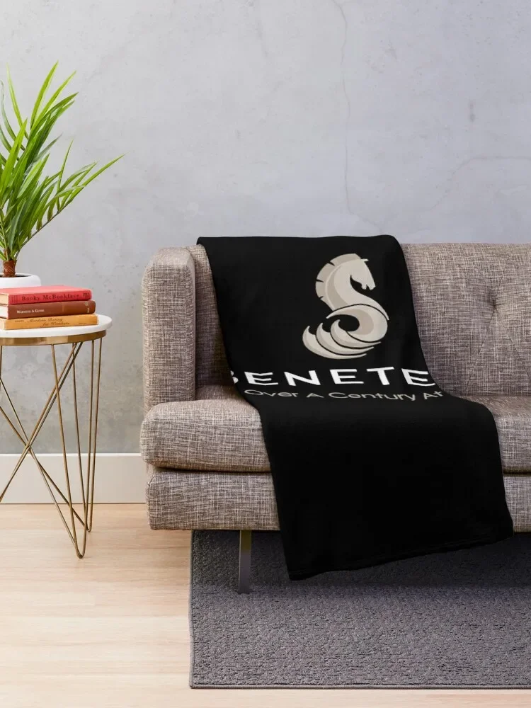 Beneteau Sailboat Logo Throw Blanket for sofa Giant Sofa Plush Blankets