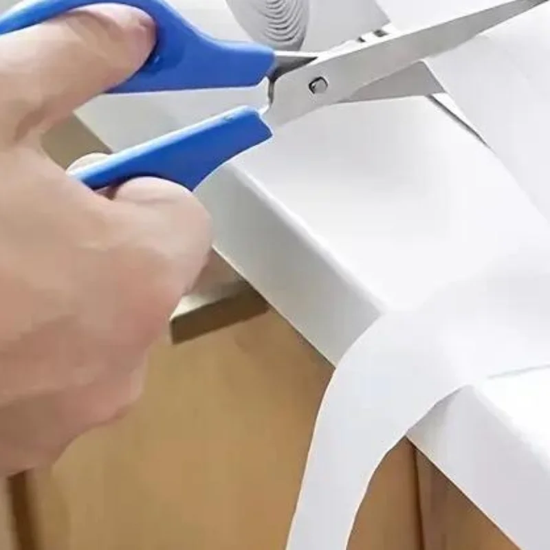 Bathroom Sealing Tape Caulk Tape Self Adhesive Waterproof Toilet Sealing Tape Strip Oil-Proof Kitchen Sink Edge Wall Sticker