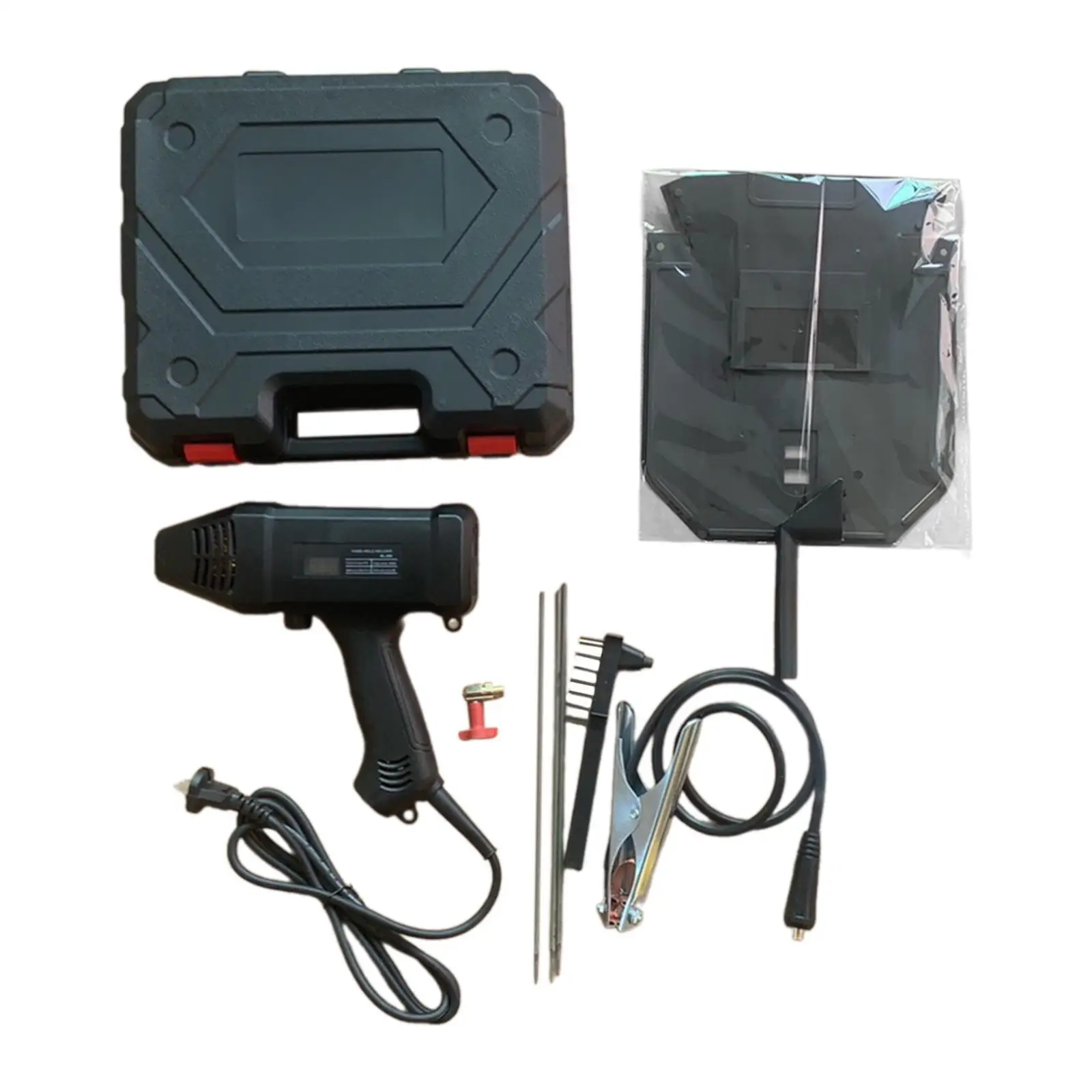 แบบพกพาเครื่องเชื่อมแบบแท่งเครื่องเชื่อม 110V ขนาดกะทัดรัดน้ําหนักเบา Igbt อินเวอร์เตอร์ดิจิตอลจอแสดงผลมือถือเครื่องเชื่อม