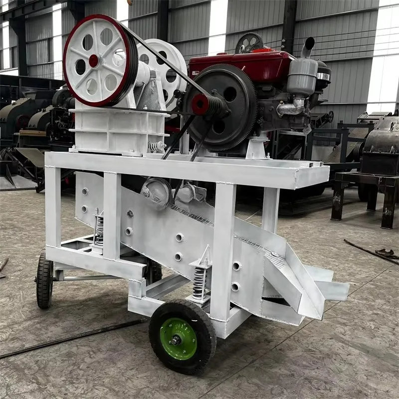 PE150X250 Small Mobile Stone Crushing Machine Jaw Crusher for Gravel Screening And Crushing Plant Best Stone Machinery