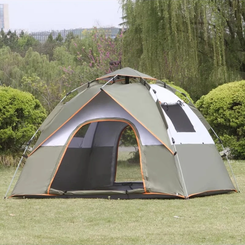 

Portable Folding Camping Tent Bunk Backpacking Houses Camping Tent Survival Light-Weight Tenda De Acampamento Outdoor Tent