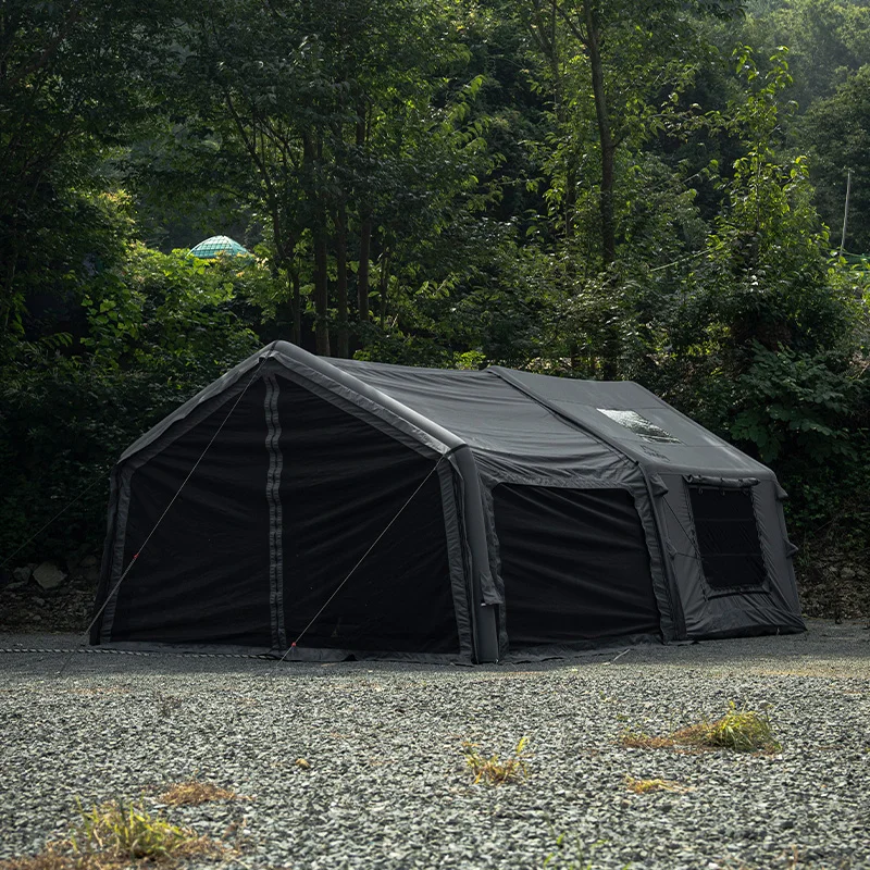 10.0+Inflatable Foyer Air Tent-Gray Inflatable Camping 3-6 Person Family Outdoor Portable Inflatable Tent Made In China