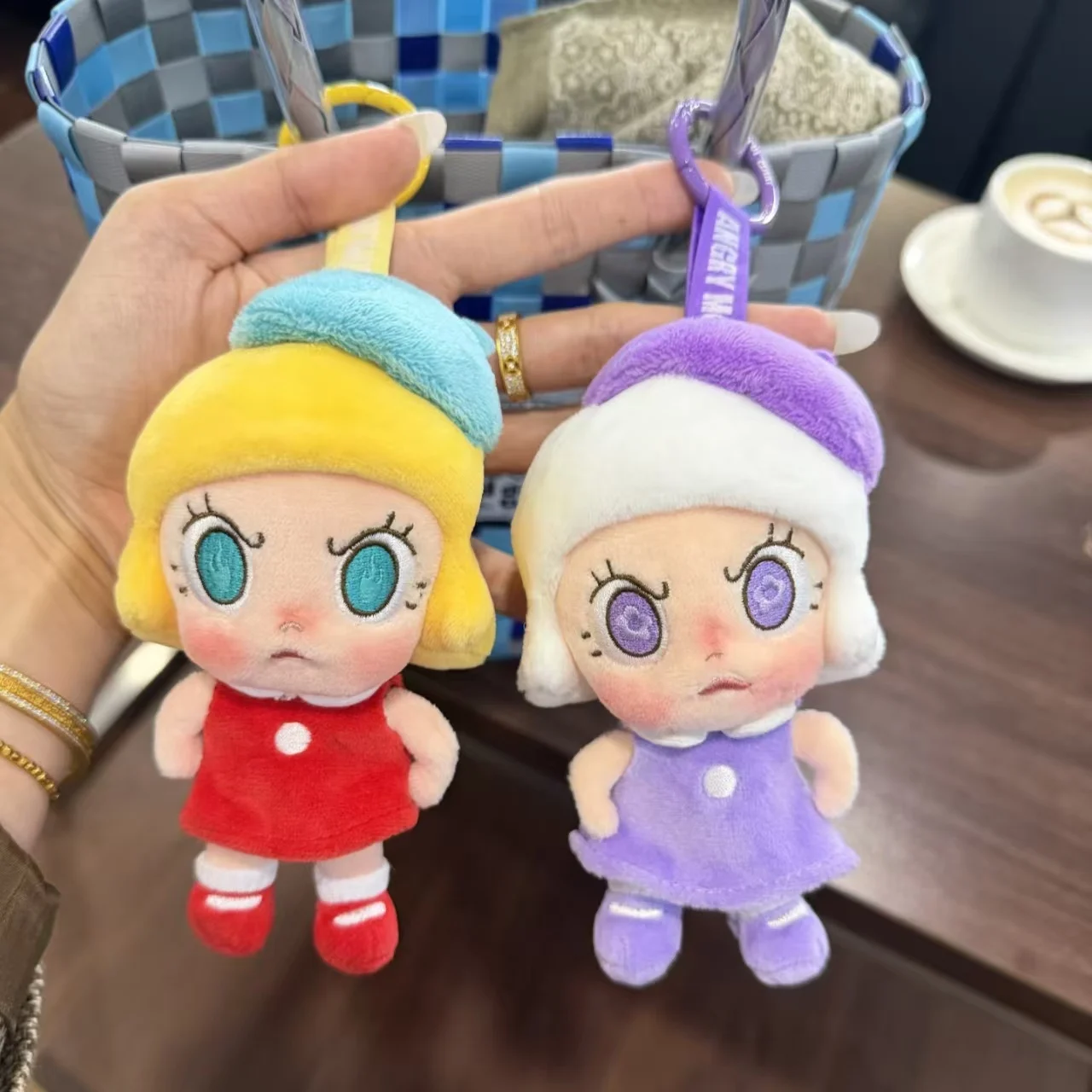 

Для фанатов Pop Mart: Оригинальная серия Angry Molly Angry Energy, загадочная коробка-сюрприз, милый брелок, подвеска для сумки, украшение, кукла, подарок