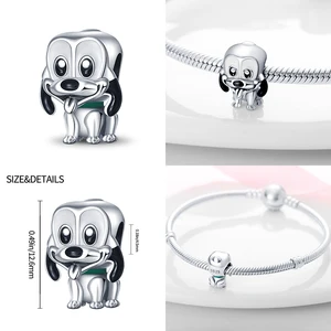 Disney-925 Silber erklärt Pandora-Armband, Haustiere, Prinzessin-Serie, Talão-Anhänger, Geschenkschmuck, Frauen, Marke, Anfälle, Hot Sale 10 Hauptzellenverkäufe bei Promotion - №3