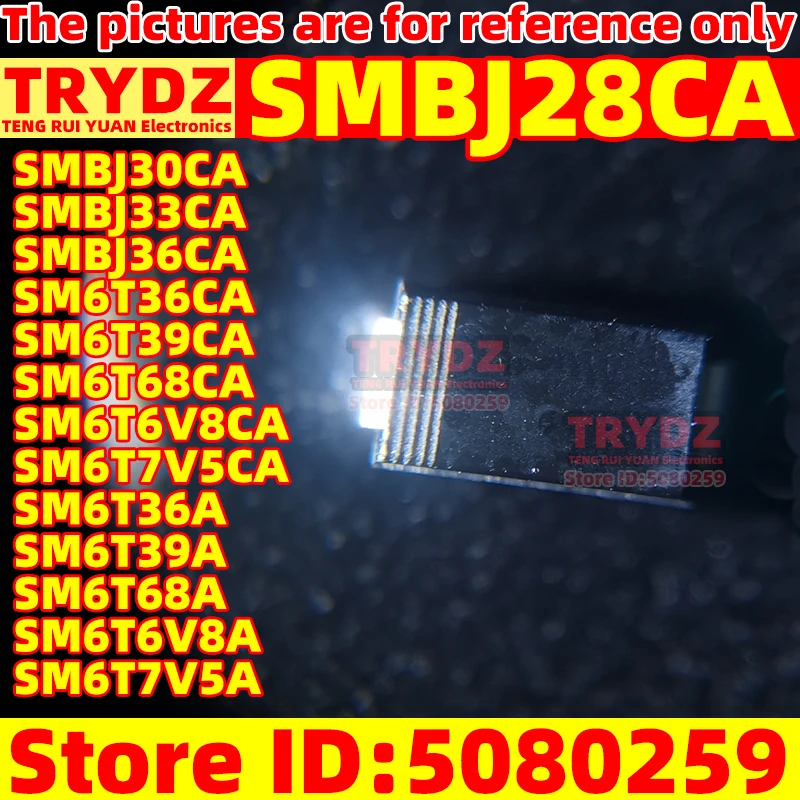 SMBJ28CA, SMBJ30CA, SMBJ33CA, SMBJ36CA, SMBJ36CA, SM6T36A, SM6T39A, SM6T68A, SM6T6V8A, SM6T7V5A, SM6T36A, SM6T39A, SM6T68A, SMB, 200-20 개