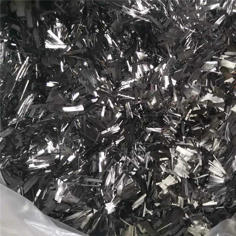 24K A+ geschmiedete Kohlefaser-Flockenstränge, vakuumgeklebte Kohlefaser, 10mm 15mm 20mm Länge, 500g – Detail 1